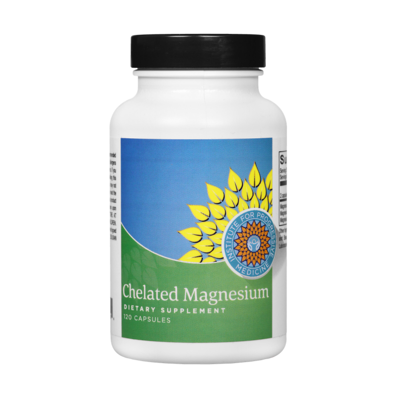 Chelated Magnesium (120 caps) by IPM IPM Supplements
