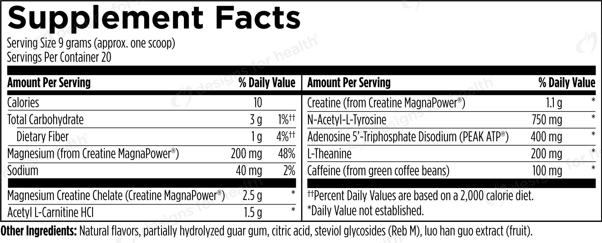 Protein Pre Train PreTrain NRG Cherry-Lime (180g) by Designs for Health - IPM Supplements