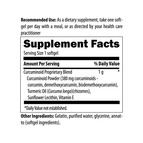 Curcum-Evail (120 softgels) by Designs for Health - IPM Supplements
