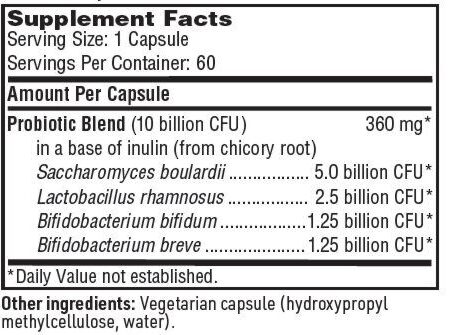 ABx Support (60 caps) by SFI Health Klaire Labs - IPM Supplements