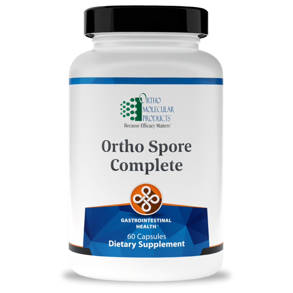 Ortho Spore Complete (60 caps) by Orthomolecular IPM Supplements