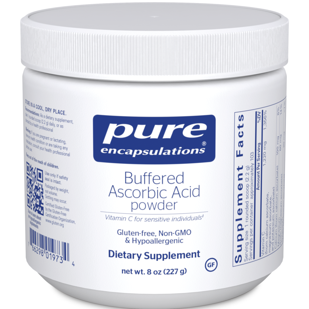 Buffered Ascorbic Acid Powder (8oz) by Pure Encapsulations IPM