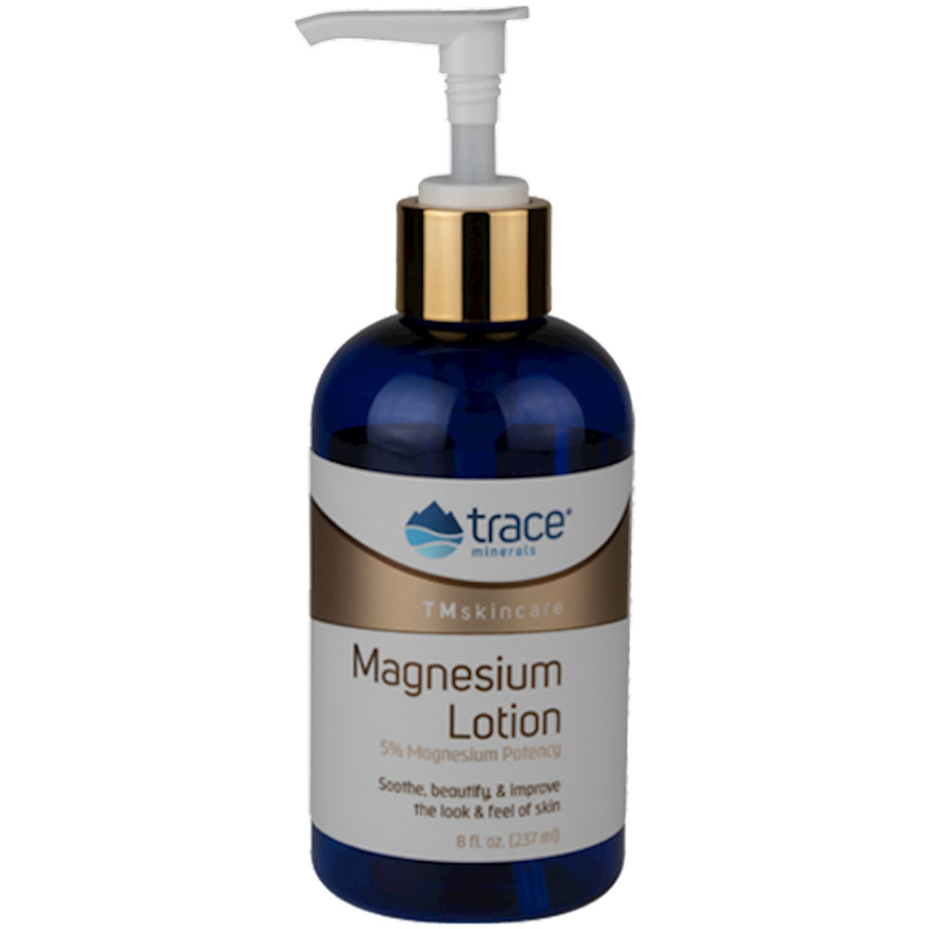 Magnesium Lotion (8 fl oz) by Trace Minerals Research - IPM Supplements
