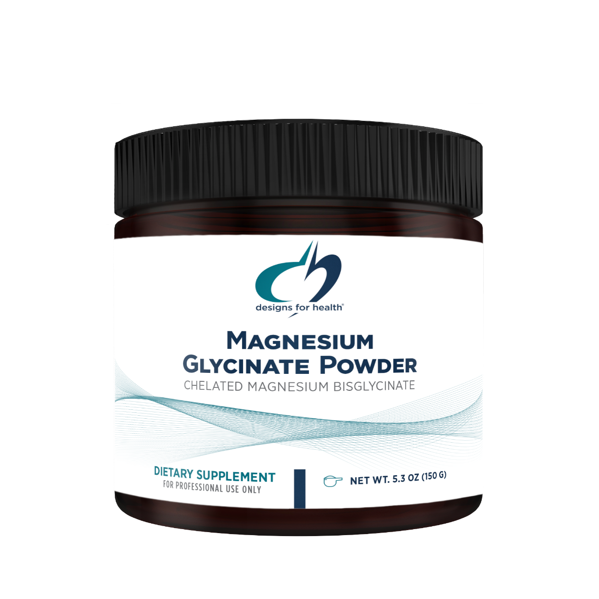 Magnesium Glycinate Powder (150g) by Designs for Health IPM Supplements